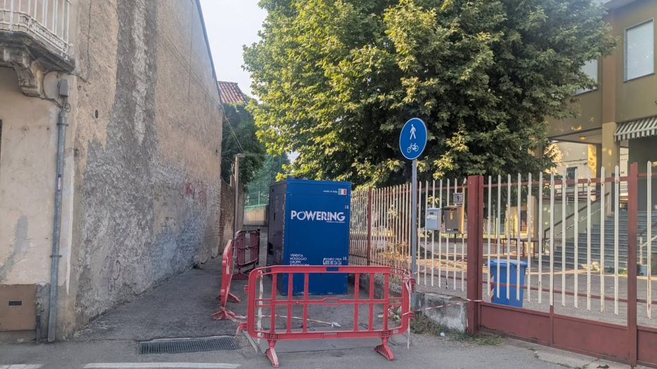 Cameri, posizionati gruppi elettrogeni temporanei contro i blackout